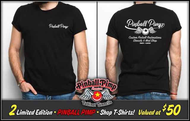 Pinball Pimp Shirt Giveaway