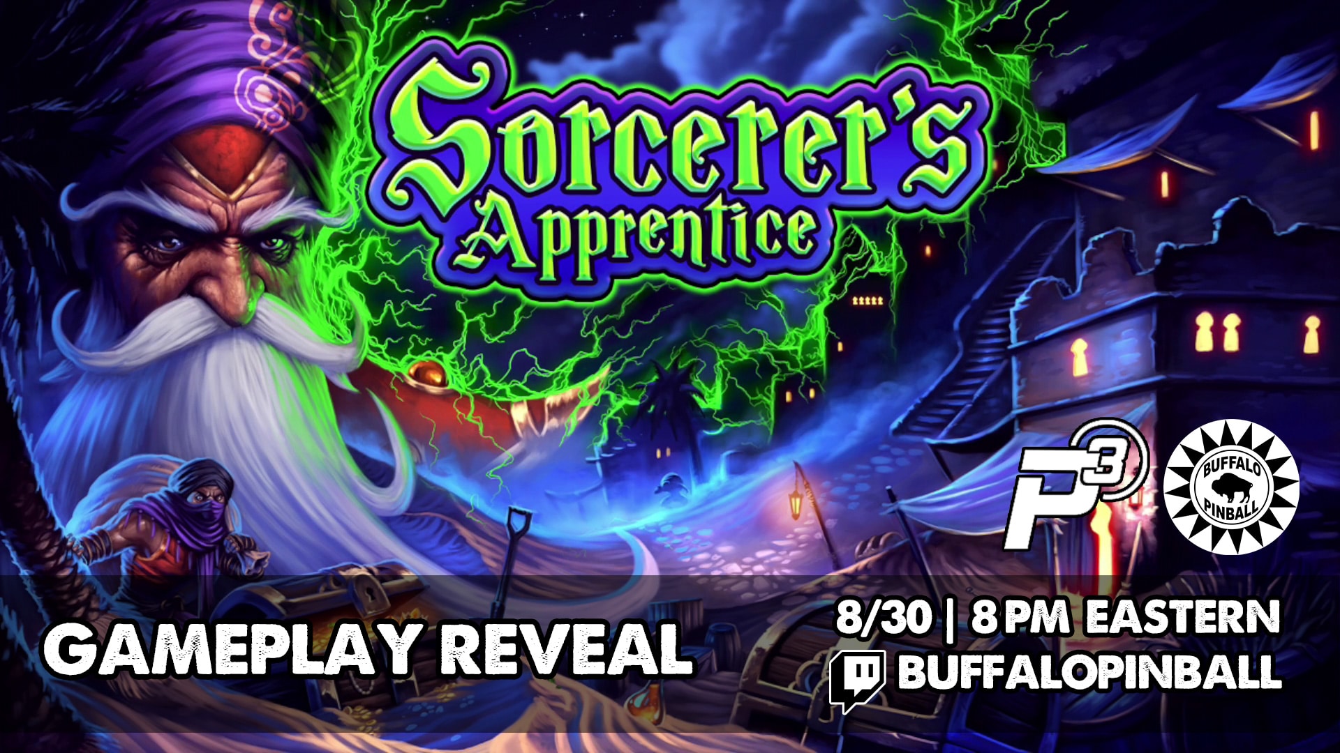 Buffalo Pinball Reveals Sorcerer's Apprentice