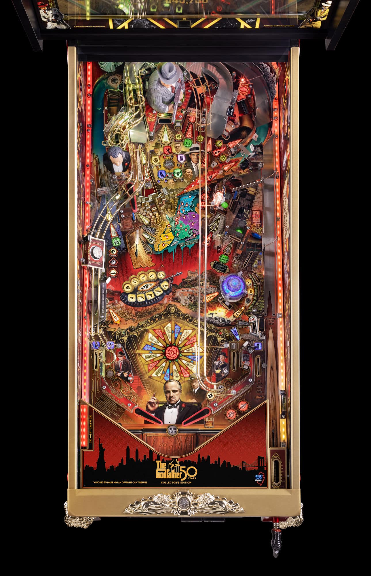 The Godfather Pinball Machine - Limited Edition Model