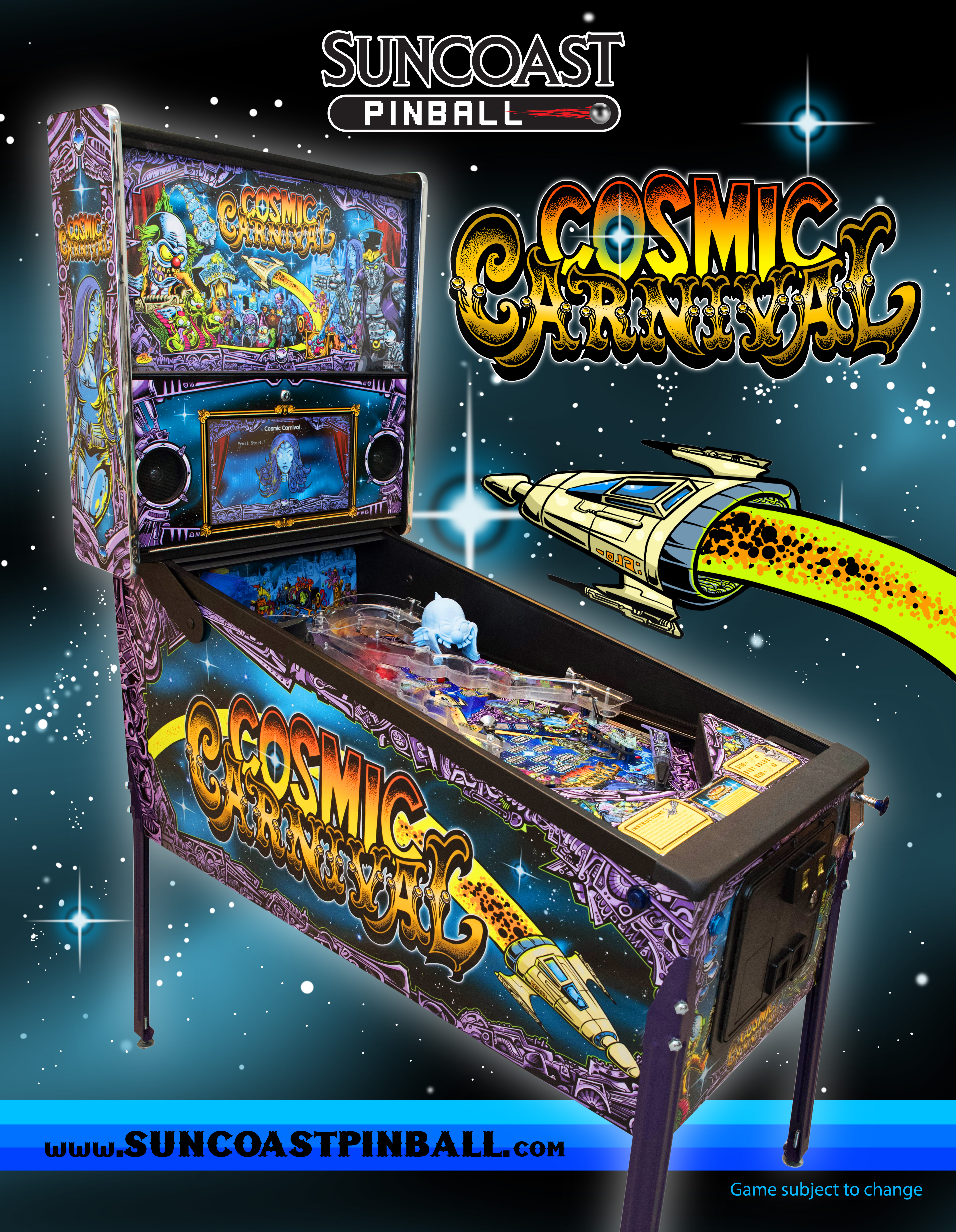 Pinball Cosmic (Usado)