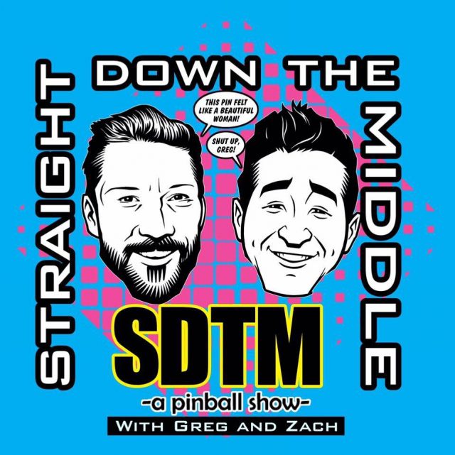 Straight Down the Middle: a pinball show Straight Down the Middle: a pinball show