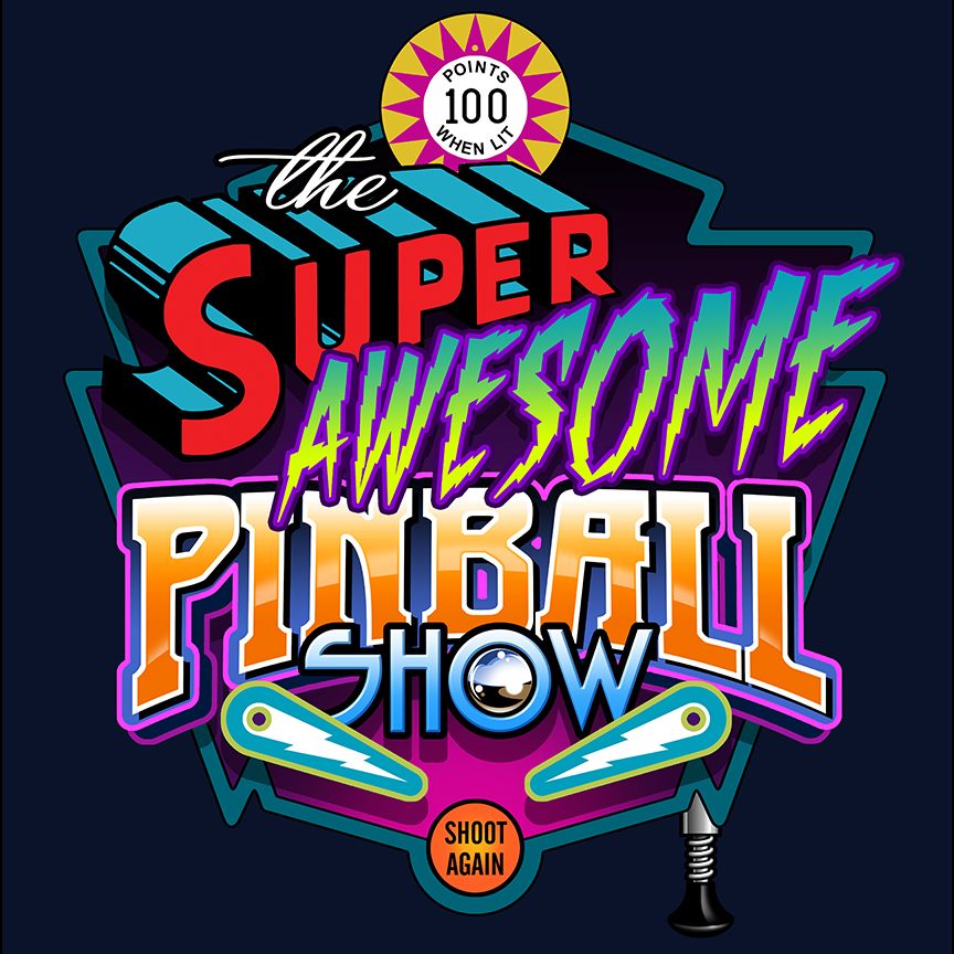 The Super Awesome Pinball Show logo