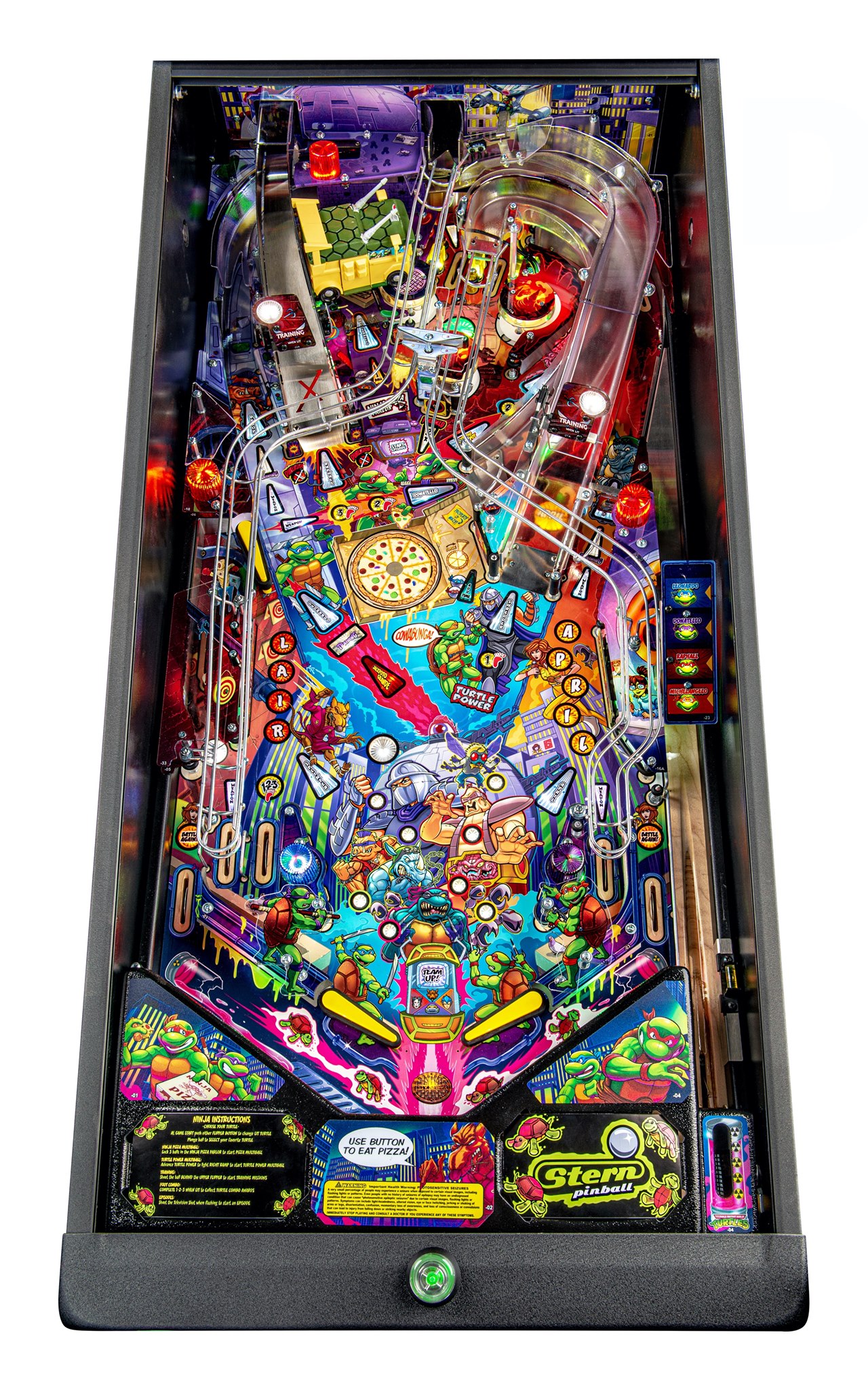 TMNT Pinball Pro Playfield