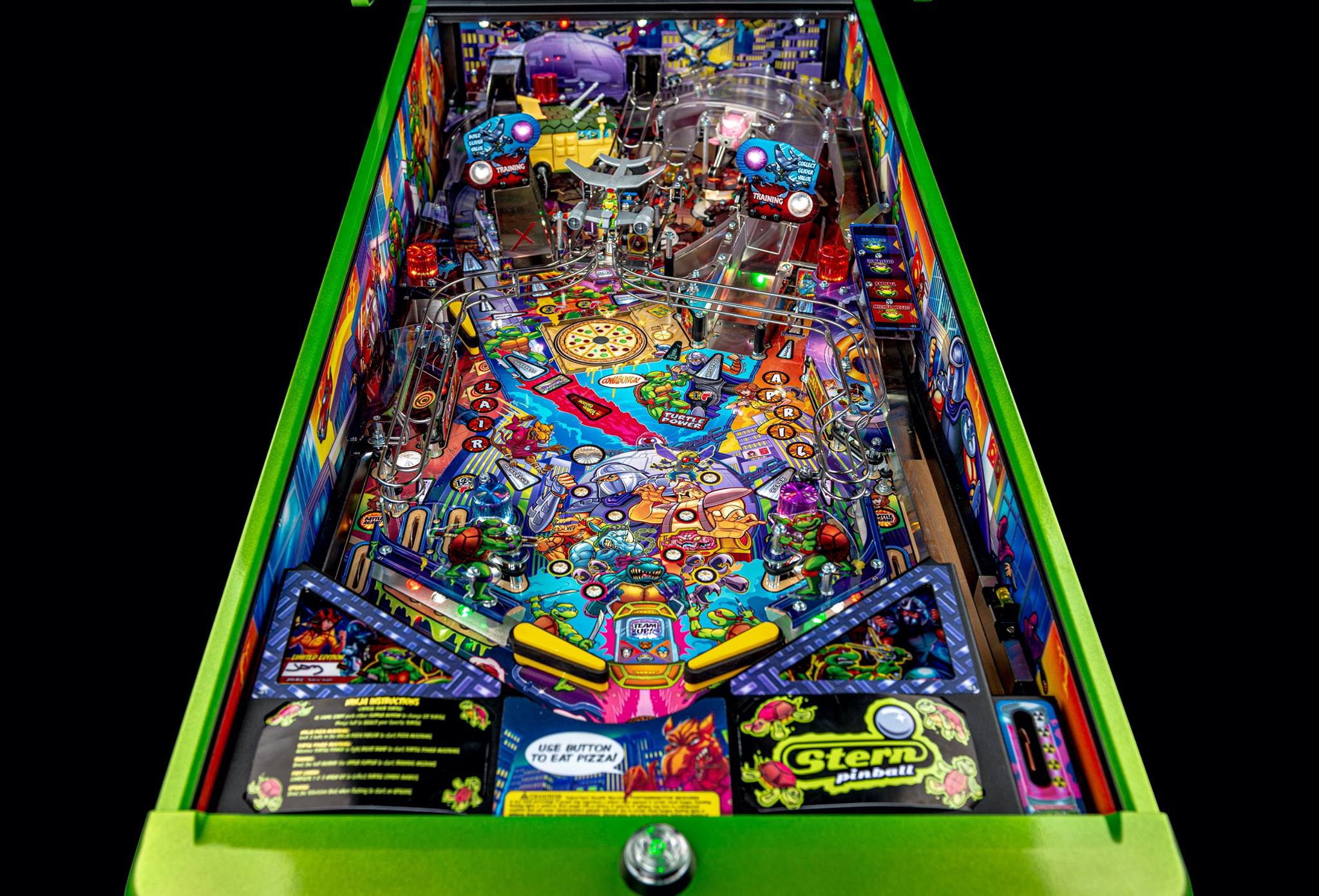 TMNT Pinball Playfield