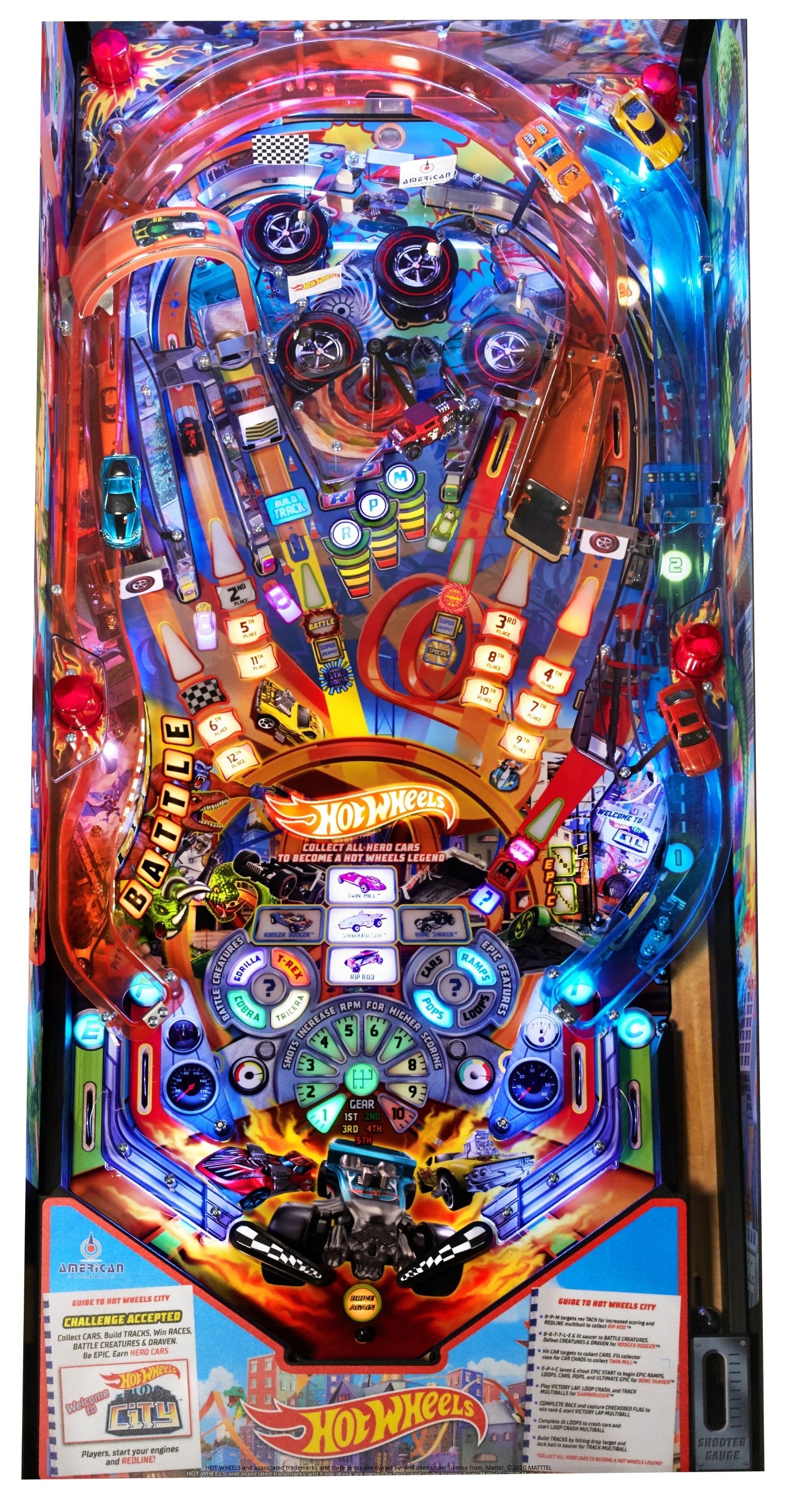 hot wheels full power pinball