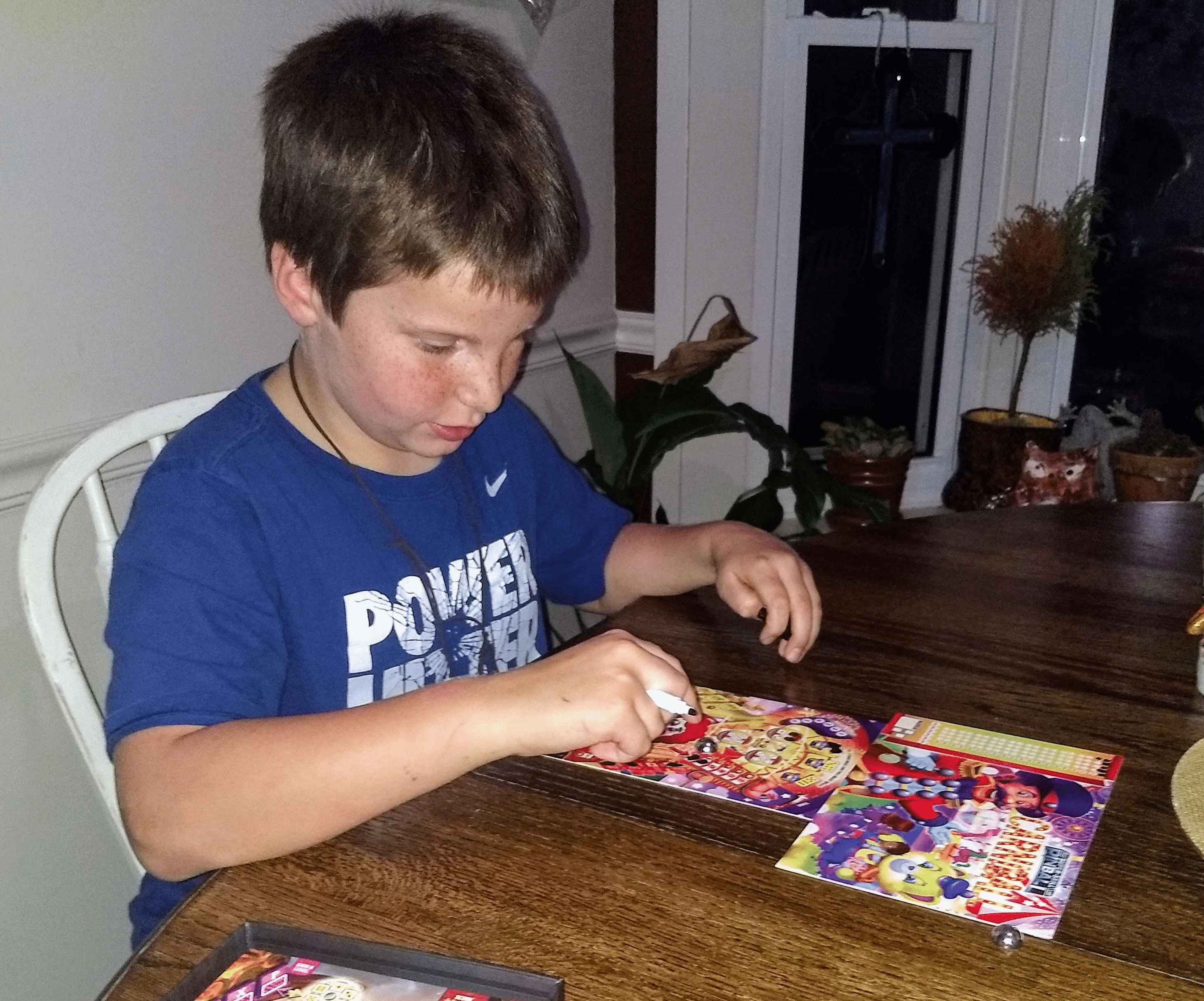 9 Year Old Super-Skill Pinball Game