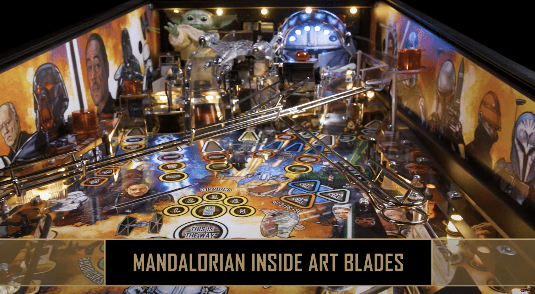 Flipper The Mandalorian version Pro - Stern Pinball - Loisirs & Technique