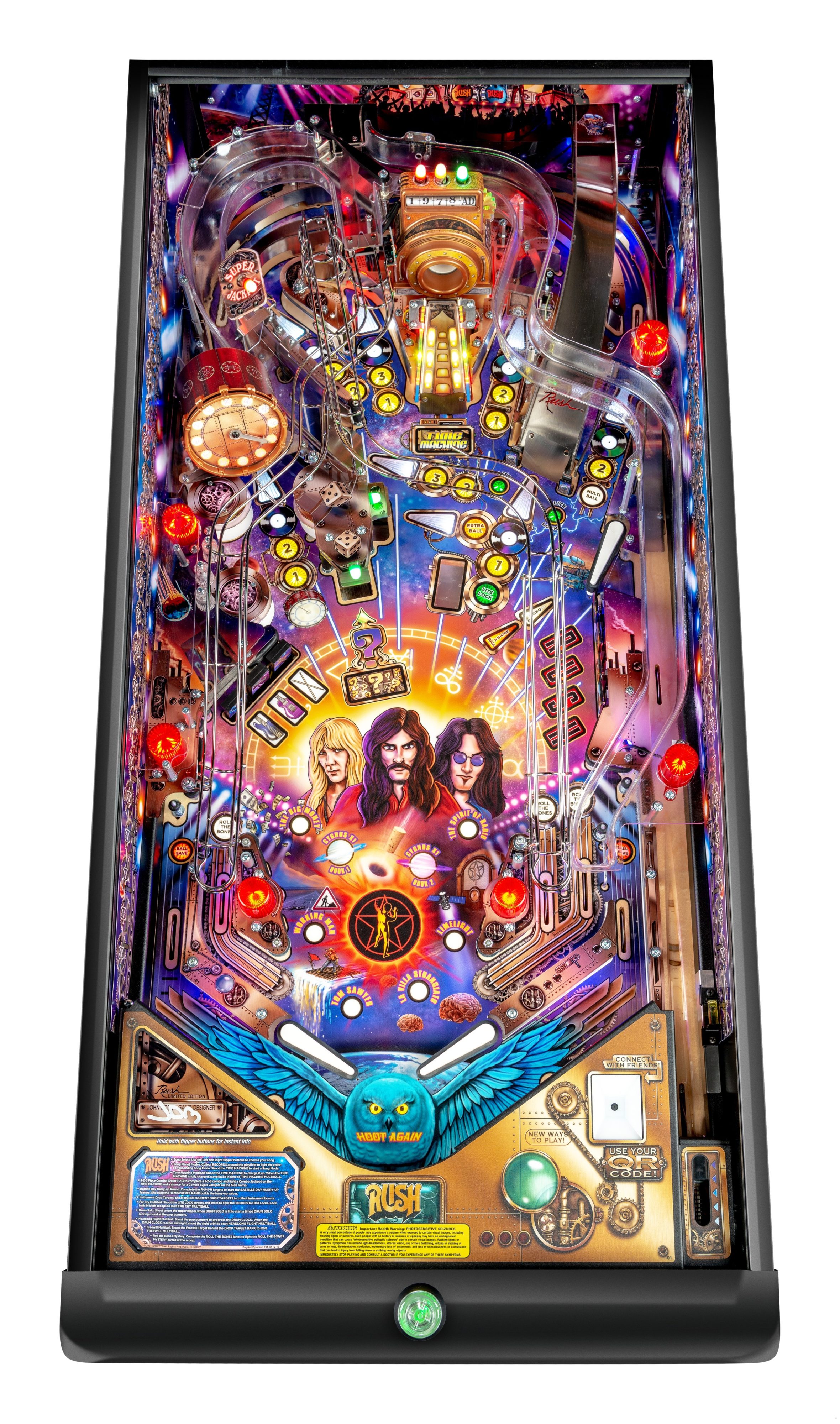 Stern Pinball Announces RUSH PINBALL! DEEP DIVE: In Depth Overview of the  Machine, Features, Rules, and More! - This Week in Pinball