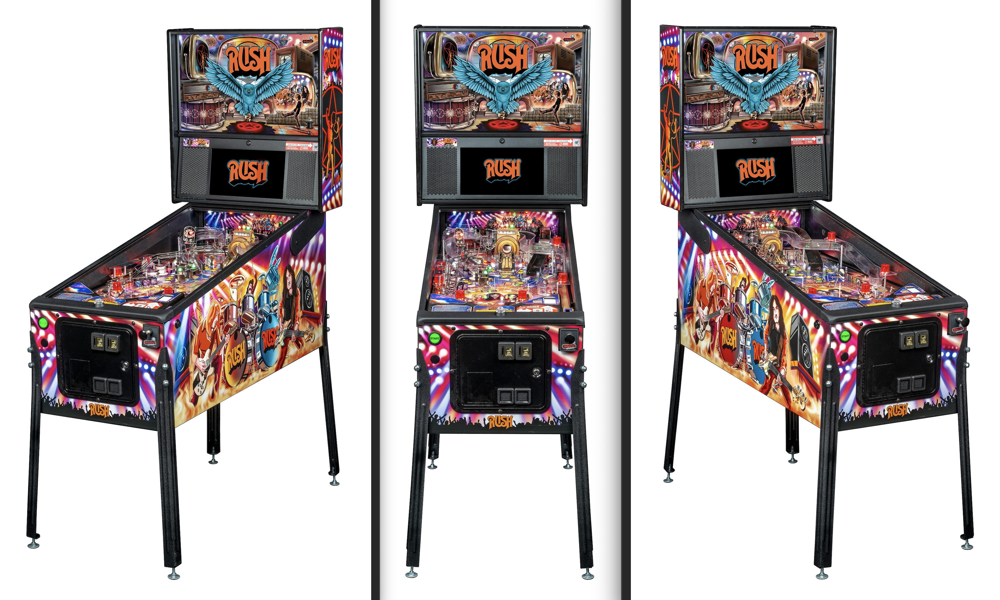 Rush Pro Pinball Machine by Stern