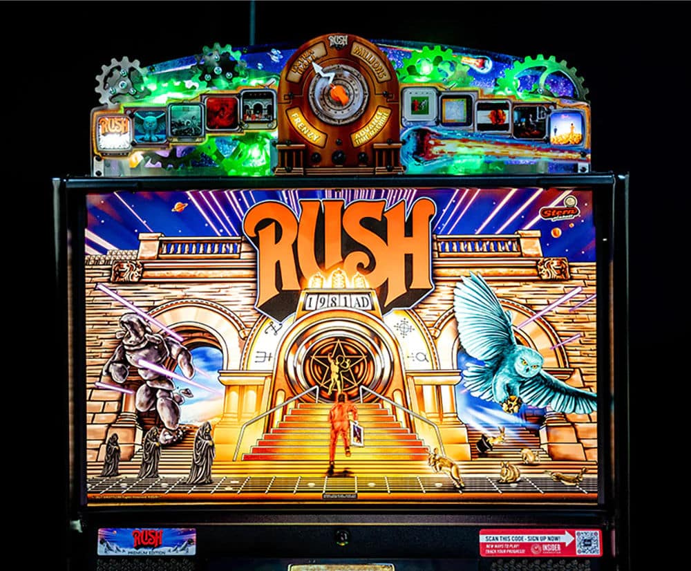 RUSH Pinball Topper