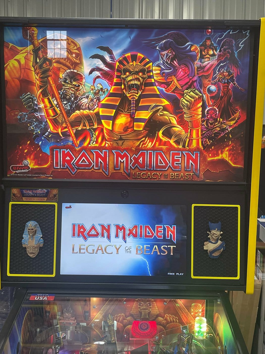 Iron Maiden Undead Pharaoh and Nefertiti