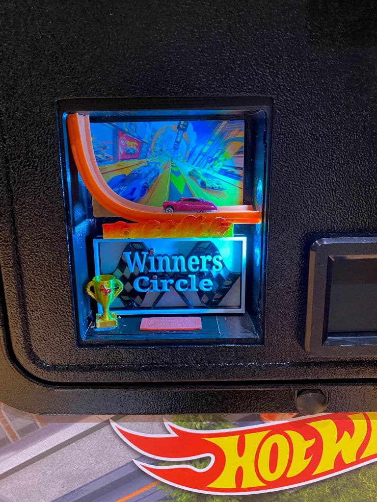 Hot Wheels Custom Coin Door 3D Shadow Box Mod