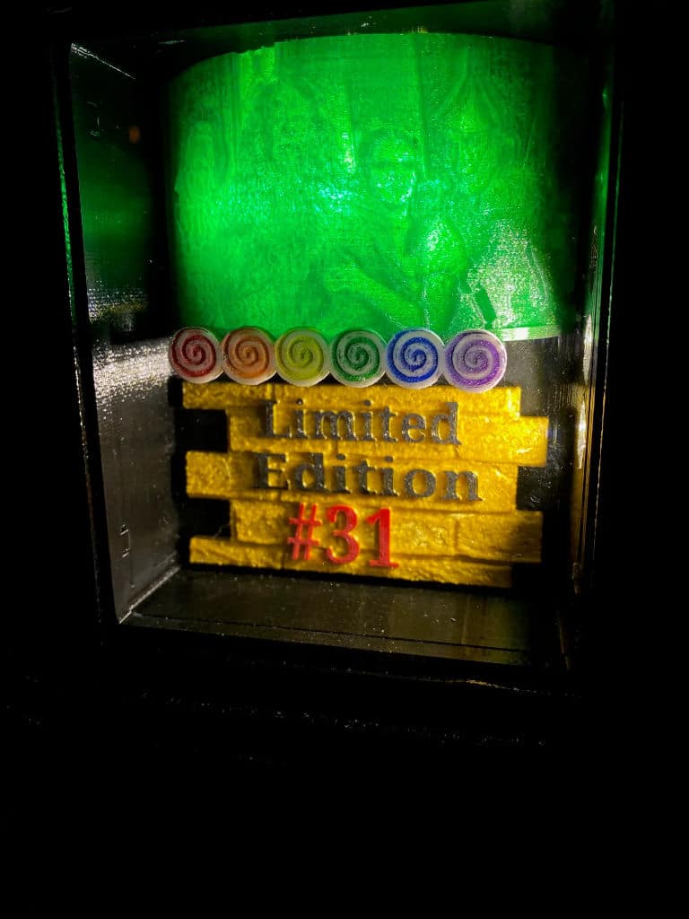 The Wizard of Oz Custom Illuminated Coin Door Shadow Box Mod