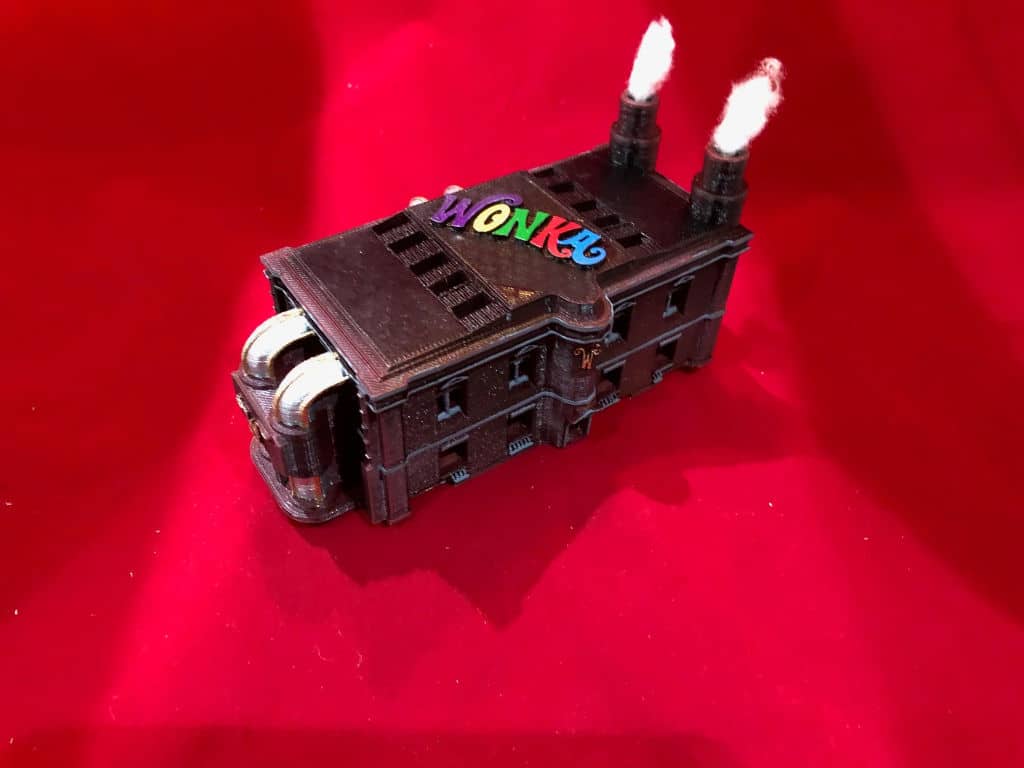 Willy Wonka Custom 3D Chocolate Factory Ball Lock