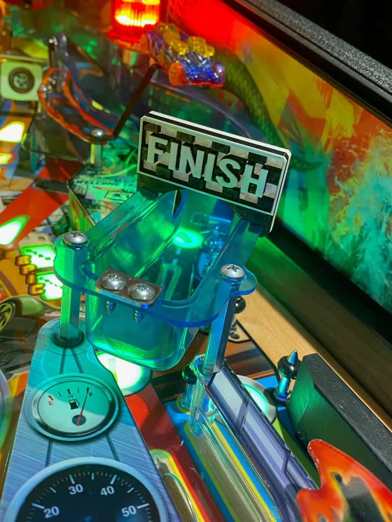 Hot Wheels Finish Line Custom 3D Ramp Sign Mod