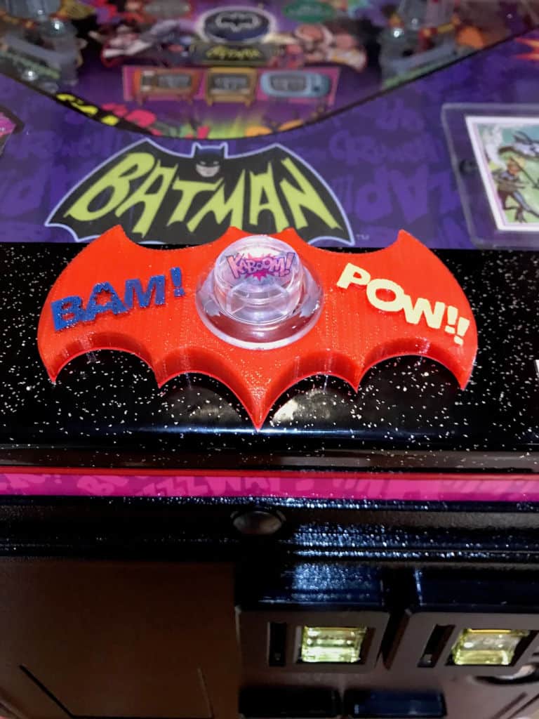 Batman 66 KaBoom Custom Lockdown Bar Badge