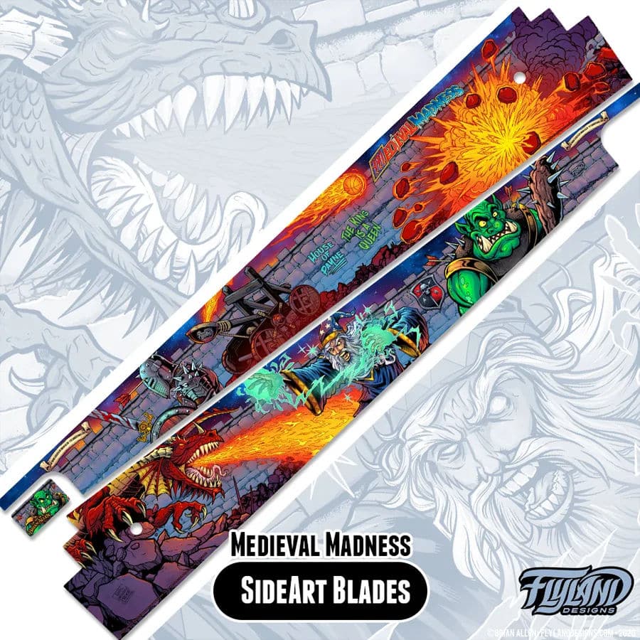 Medieval Madness Side Art Blades
