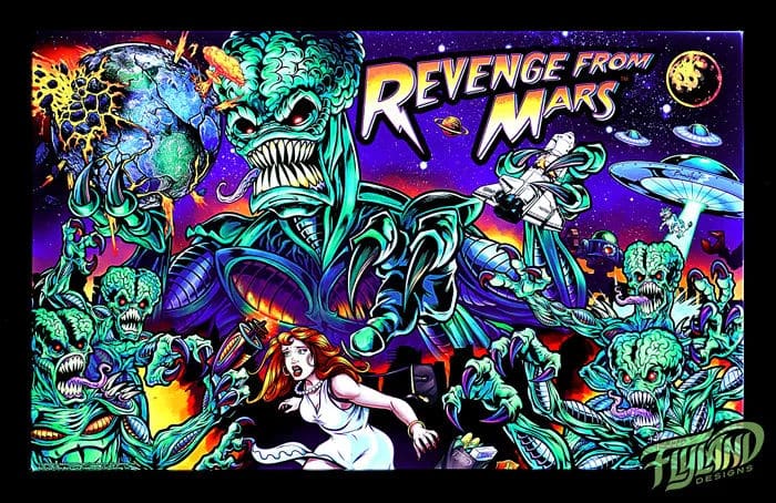 Revenge From Mars Alternate Translite