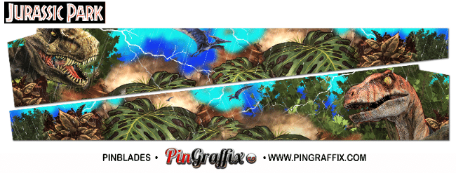 Jurassic Park PinBlades – Holograffix