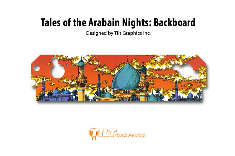 Tales of the Arabian Nights Backboard