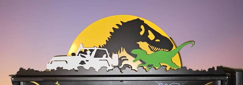 Jurassic Park Silhouette Topper